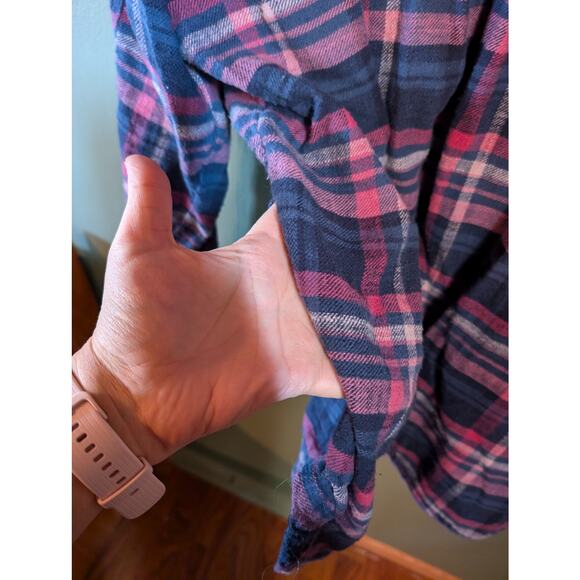 XL American Eagle Oversized Plaid Pullover - Picture 5 of 5